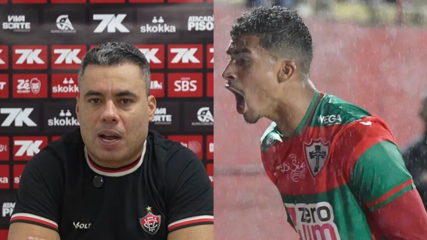Vai ser titular? Jair Ventura comenta chegada de atacante destaque da Copa do Brasil ao Vitória; confira