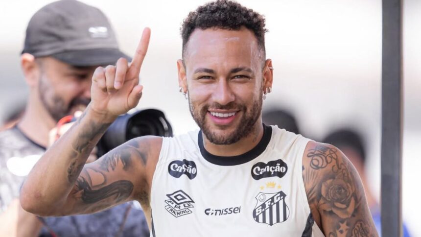 Merece Seleção? Neymar celebra atuação em jogo-treino contra sub-20 do Santos: “Gol e assistência”