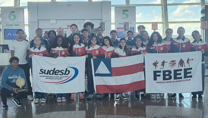 Equipes de basquete da Bahia conquistam ouro e bronze nos Jogos Escolares Brasileiros