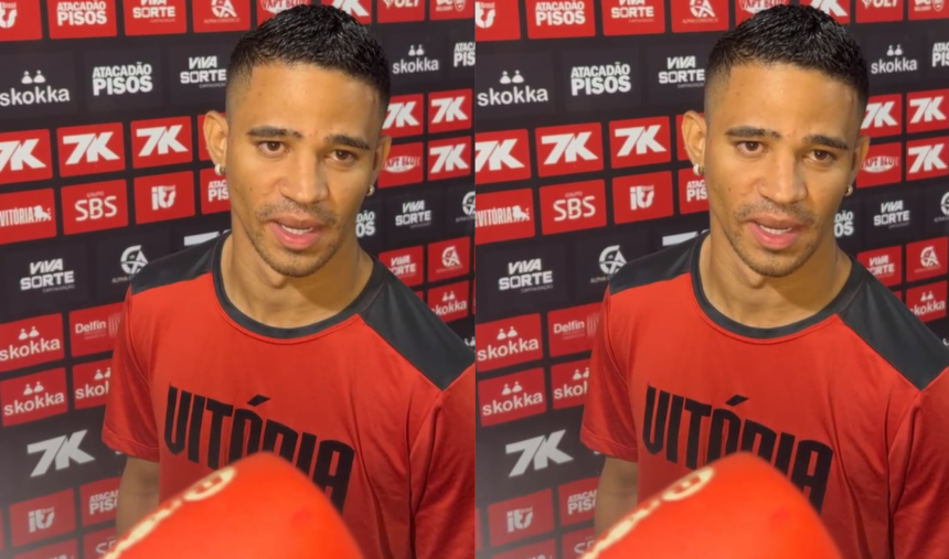 Erick celebra goleada do Vitória e projeta sequência decisiva no Barradão