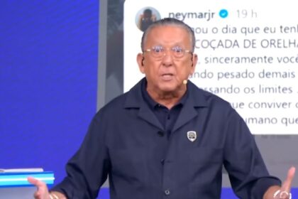 Após desabafo nas redes sociais, Neymar leva “puxão de orelha” de Galvão Bueno; assista