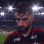 Se confundiu? Repórter da Globo ‘agradece’ jogador do Flamengo após vitória no clássico contra o Fluminense