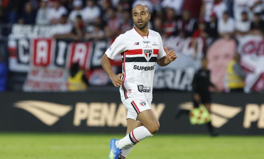 Lucas Moura sofre lesão gravíssima em duelo contra o Bahia; saiba mais
