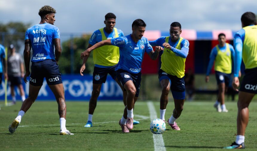 No pior momento da temporada, Bahia inicia preparação para duelo contra o Coritiba com desfalques importantes