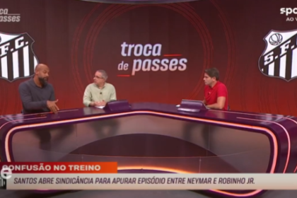 Comentarista da Rede Globo condena suposta agressão de Neymar, mas cobra Robinho Jr.: “Tem que ser homem”