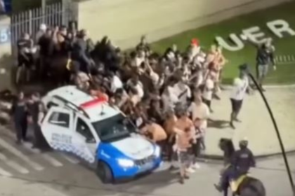 VÍDEO: Entorno do Maracanã vira cenário de guerra após clássico entre Flamengo e Vasco