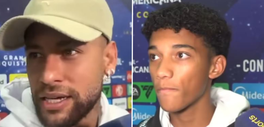 PONTO FINAL? Neymar e Robinho Jr. se pronunciam pela primeira vez após briga; assista