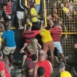 VÍDEO: Briga generalizada na arquibancada marca eliminação do Sport para o Fortaleza na Copa do Nordeste