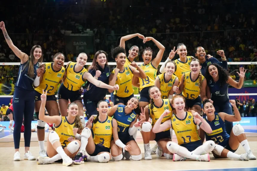 Seleção Brasileira estreia na Liga das Nações de Vôlei em busca de título inédito