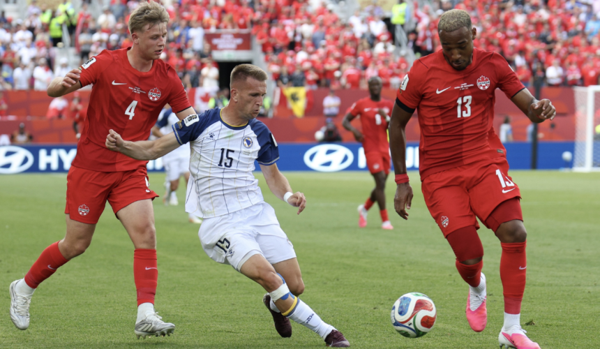 Canadá e Bósnia estreiam na Copa do Mundo com empate em jogo movimentado