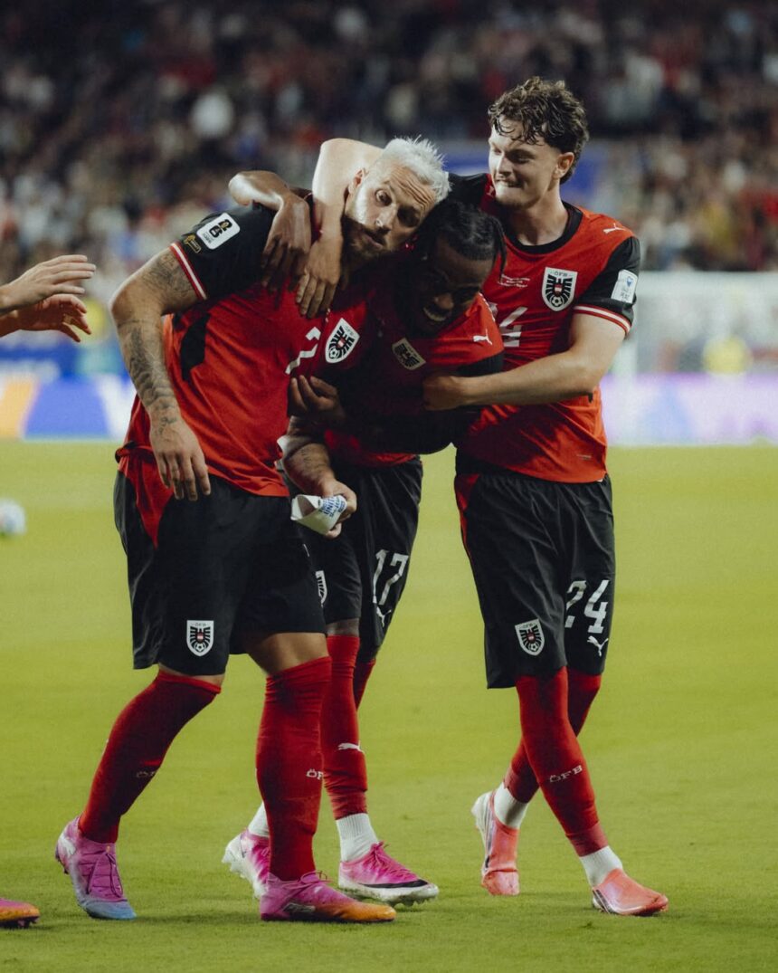 Áustria bate a Jordânia em mais uma madrugada de Copa do Mundo