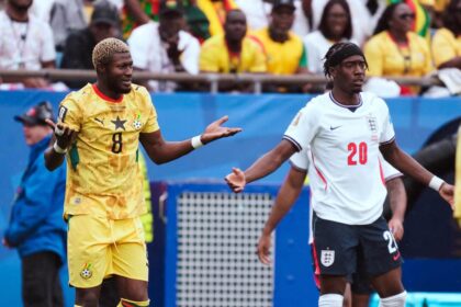 Gana segura Inglaterra e consegue ponto importante na Copa do Mundo