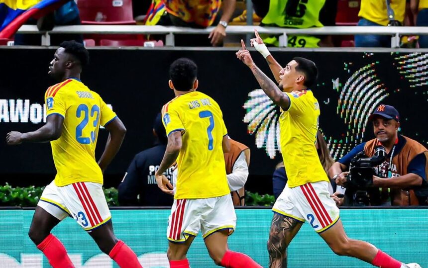 Colômbia vence RD Congo e garante vaga na segunda fase da Copa do Mundo