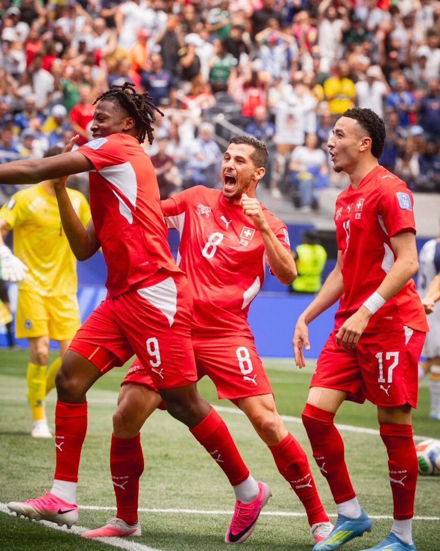 Suíça goleia Bósnia em partida com final eletrizante pela Copa do Mundo