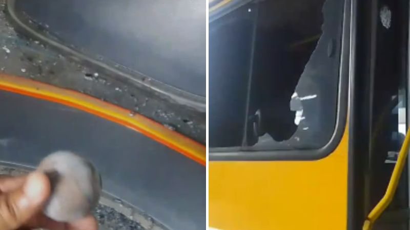 Ônibus com torcedores do Vitória é atacado antes da final da Copa do Nordeste