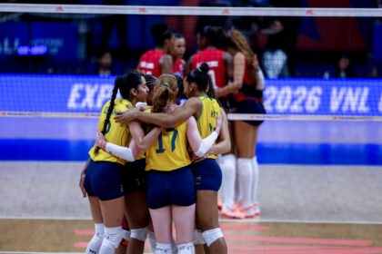 Brasil vence as duas primeiras partidas e embala na Liga das Nações de Vôlei