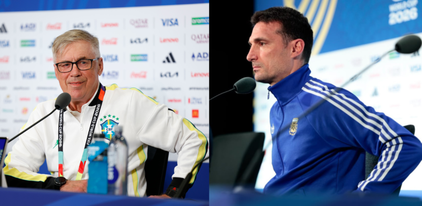 Ironizou? Carlo Ancelotti dá declaração polêmica a respeito da Argentina e treinador rebate: “Nos elogiou”
