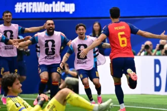 Espanha vai à semifinal e frustra sonho belga; Merino decide outra vez