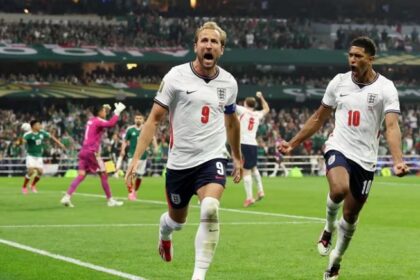 Em jogo frenético, Inglaterra derruba o México em casa e avança às quartas de final da Copa do Mundo