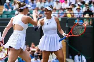 Stefani avança pela 1ª vez à final de duplas femininas de Wimbledon