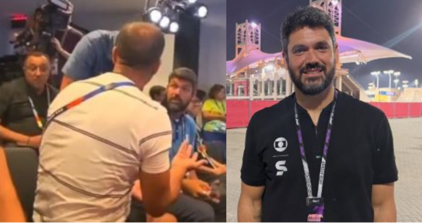 Marcelo Courrege se pronuncia após briga com jornalista marroquino: “Segurou meu braço e eu reagi”