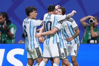 Argentina consegue virada espetacular sobre o Egito e se classifica para as quartas de final da Copa do Mundo