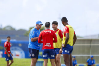 Bahia pode ter retorno de peça importante para jogo contra o Corinthians pelo Brasileirão