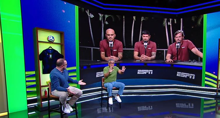 Comentaristas da ESPN brigam ao vivo por conta de Neymar após eliminação da Seleção Brasileira; assista