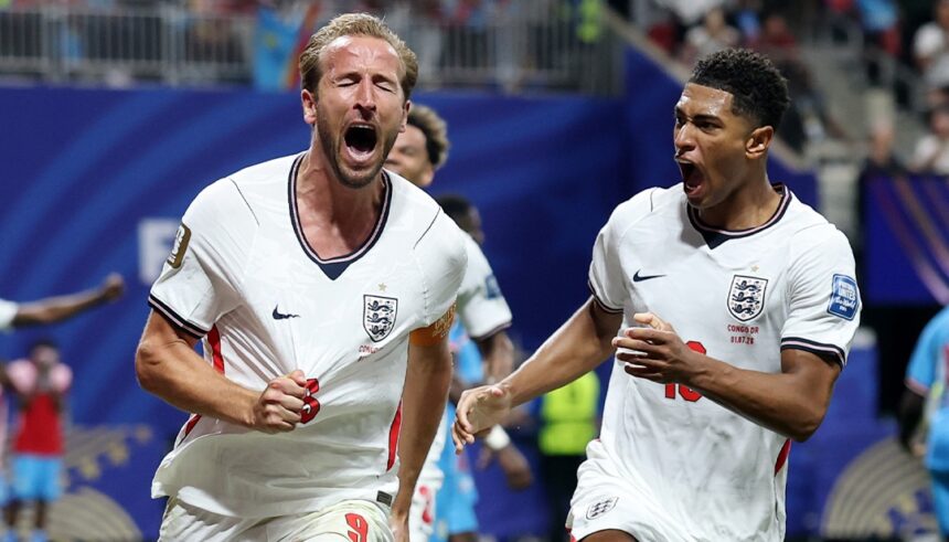 Kane marca dois e classifica Inglaterra para as oitavas da Copa do Mundo com virada sobre RD Congo