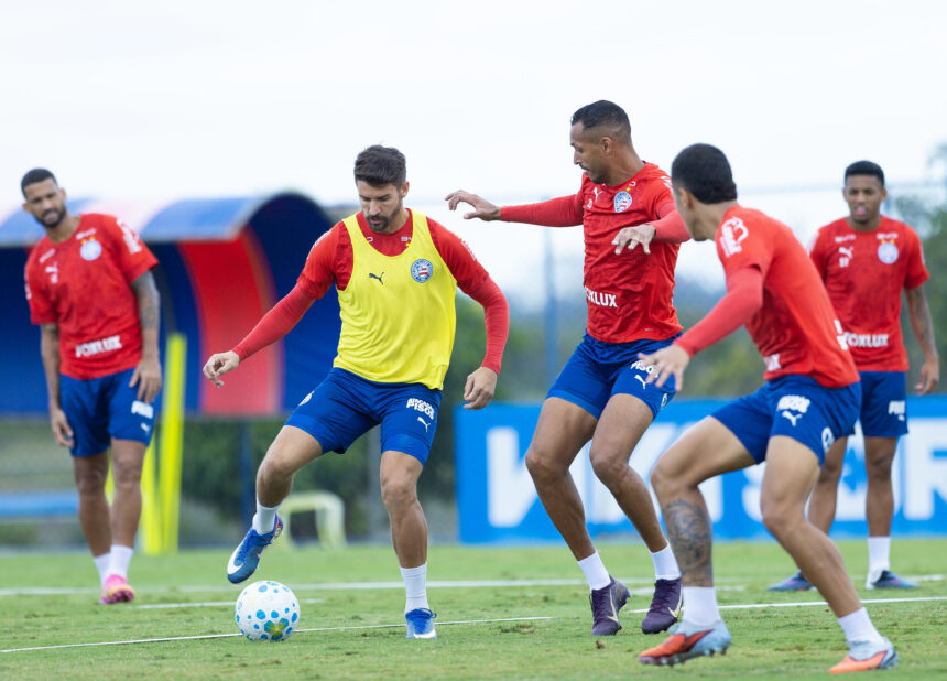 Bahia inicia preparação de 10 dias para enfrentar o Vasco