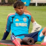 Lamine Yamal é poupado de primeiro treino da Espanha após classificação para a final da Copa do Mundo
