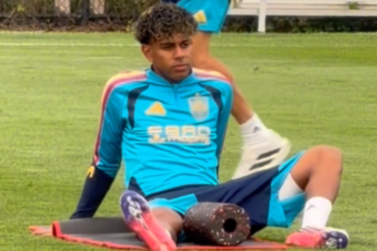 Lamine Yamal é poupado de primeiro treino da Espanha após classificação para a final da Copa do Mundo
