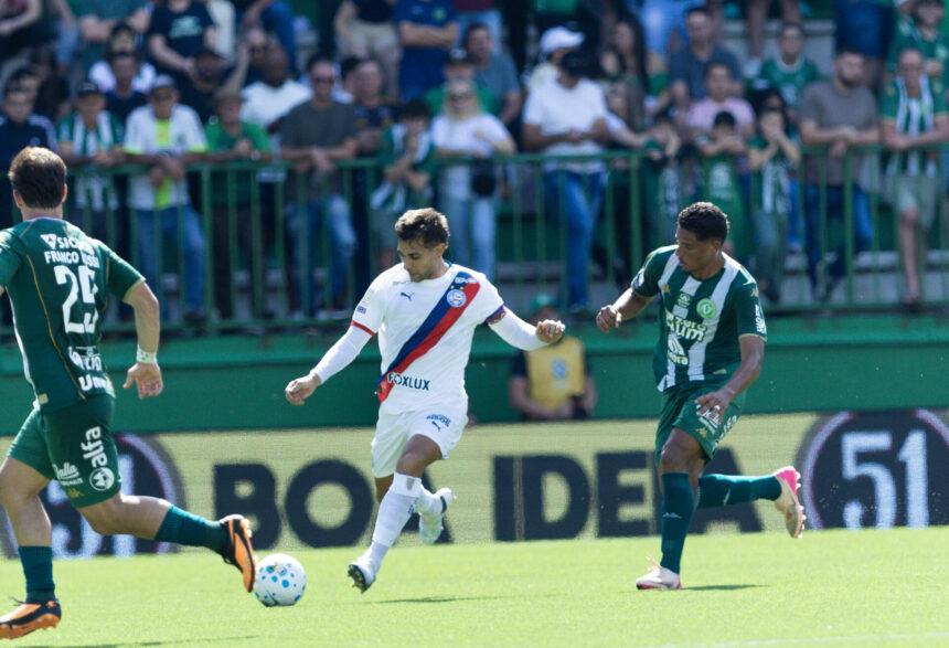 Bahia fica no empate com a Chapecoense e amarga sequência sem triunfos