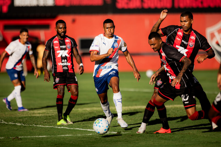 Jogadores do Vitória e atleta do Bahia recebem punição do STJD após confusão no Ba-Vi