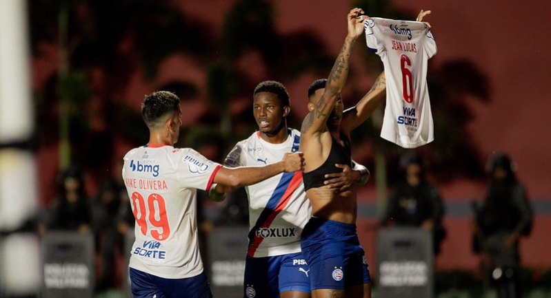 Após gol decisivo contra o Vitória, Jean Lucas vira desfalque para o Bahia pelo Brasileirão