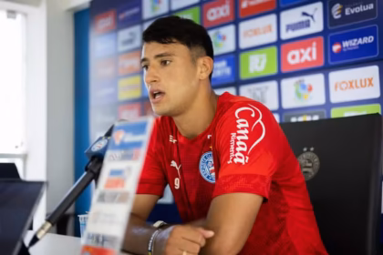 Alejo Véliz fala sobre momento do Bahia antes do Ba-Vi: “Estamos tranquilos”