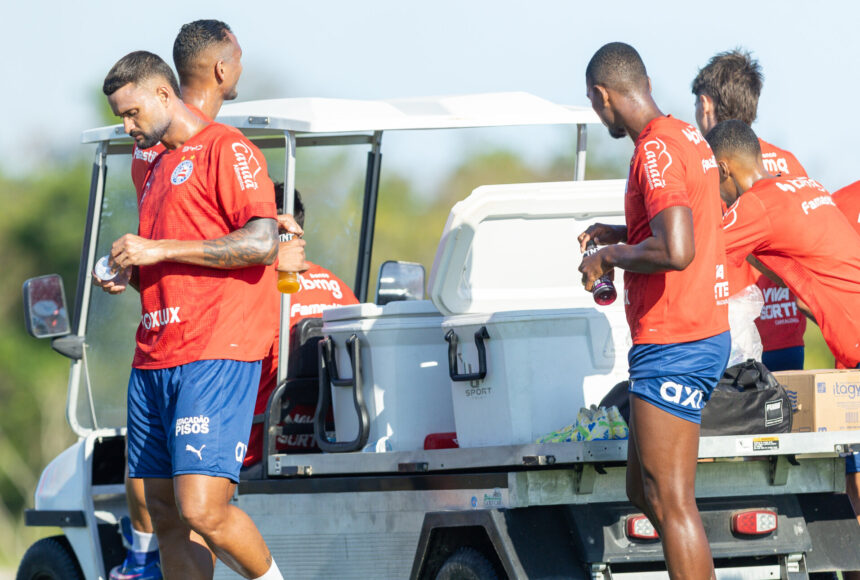 Bahia tem mais um dia de treino com foco no retorno do Campeonato Brasileiro
