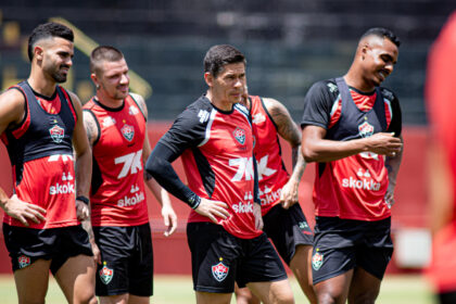 Atletas do Vitória afastados por lesão iniciam trabalhos de transição física