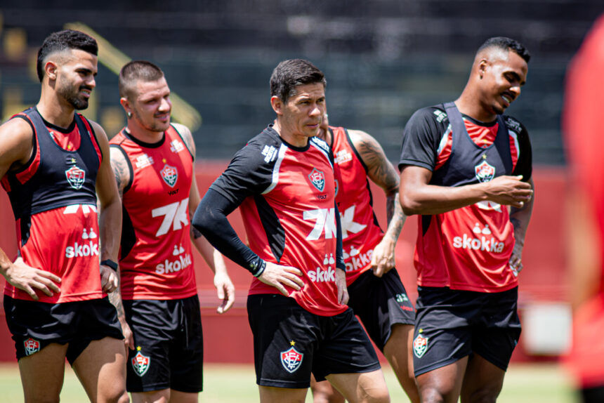 Atletas do Vitória afastados por lesão iniciam trabalhos de transição física