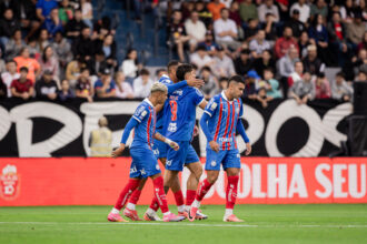 Bahia vence o RB Bragantino de virada e chega a três triunfos consecutivos na Série A