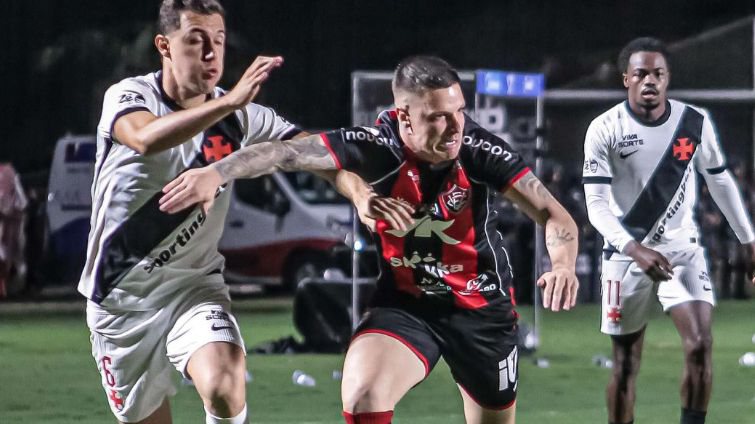 Vitória perde para o Vasco e é eliminado da Copa do Brasil