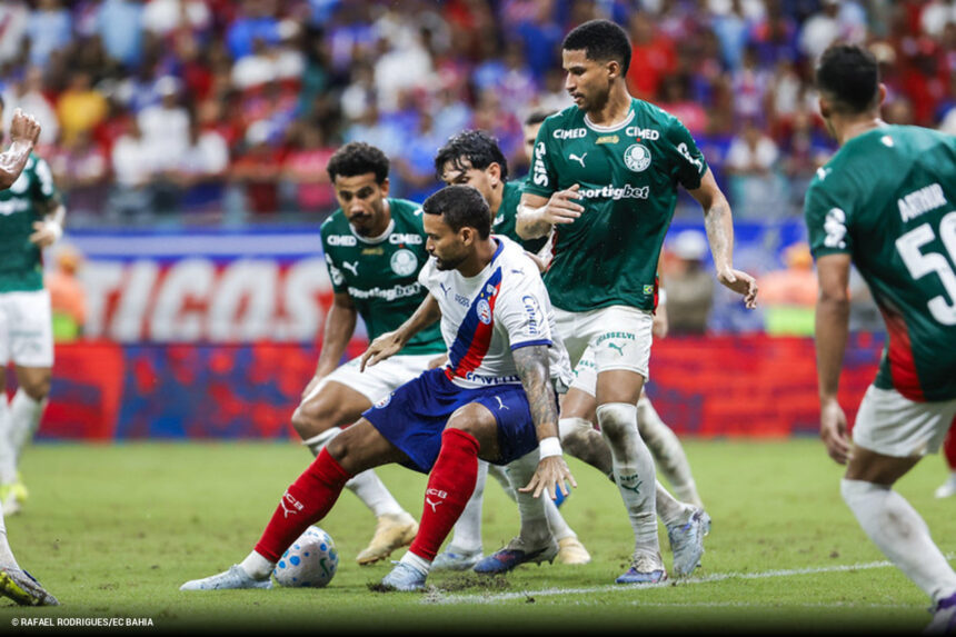 Palmeiras terá cinco desfalques para confronto com o Bahia pelo Brasileirão