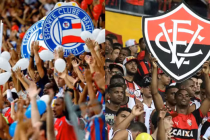 Bahia e Vitória possuem os tickets médios mais baixos do Campeonato Brasileiro