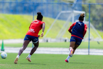 Equipe feminina do Bahia encerra preparação para enfrentar o São Paulo pela Copa do Brasil