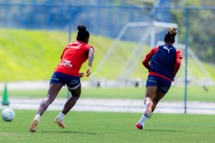 Equipe feminina do Bahia encerra preparação para enfrentar o São Paulo pela Copa do Brasil
