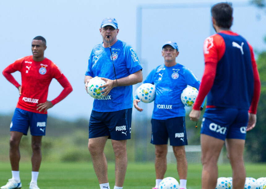 Com ajustes táticos, Bahia encerra mais um dia de atividades para enfrentar o Palmeiras