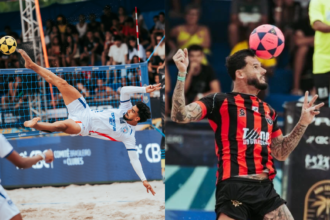Bahia e Vitória se enfrentam em confronto inédito pela Liga Nacional de Futevôlei
