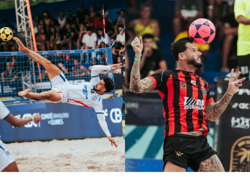 Bahia e Vitória se enfrentam em confronto inédito pela Liga Nacional de Futevôlei