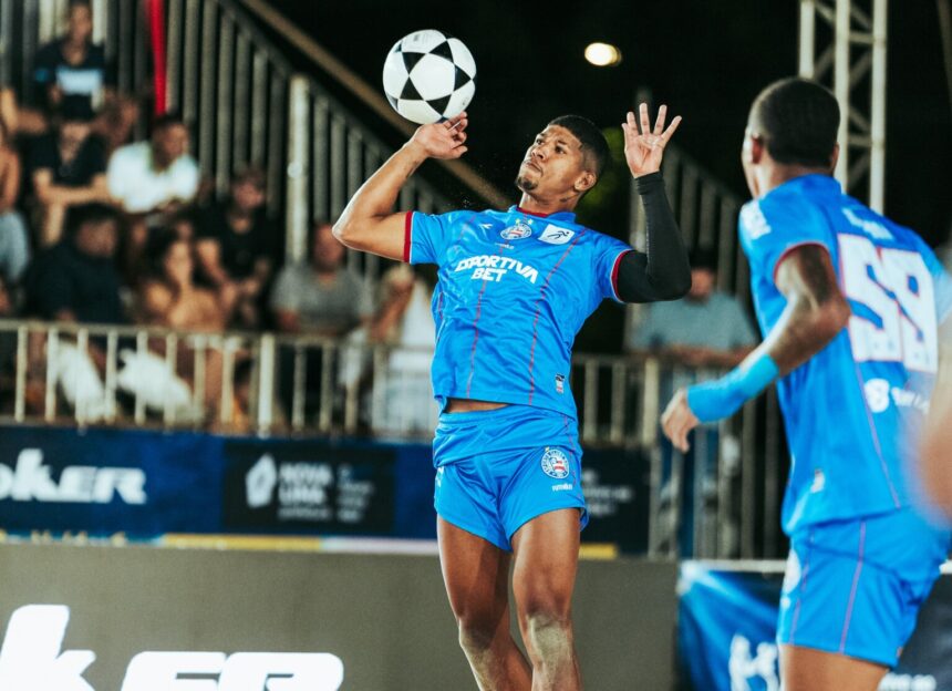 Bahia vence o Vitória em clássico eletrizante pela Liga Nacional de Futevôlei