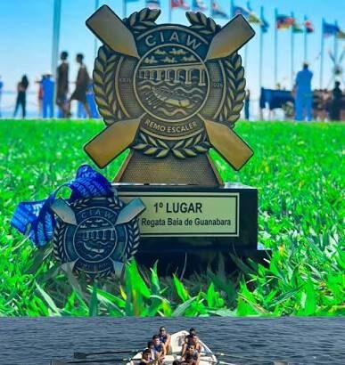 Atletas do Vitória disputam Campeonato Brasileiro de Barcos Longos no Rio de Janeiro